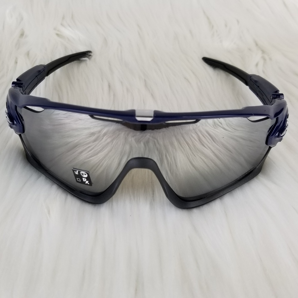 Oakley Polarized Jaw Breaker Mirrored Sunglasses - Picture 4 of 8